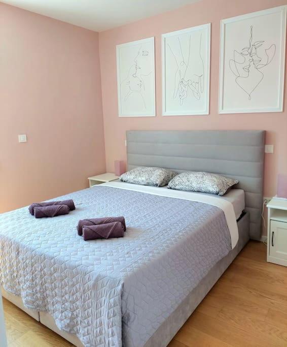 Appartement Apartman Trokutic - Novi Zagreb Zapad Extérieur photo